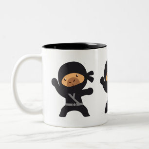 Capybara Ninja Mug Amusant animal d'arts martiau