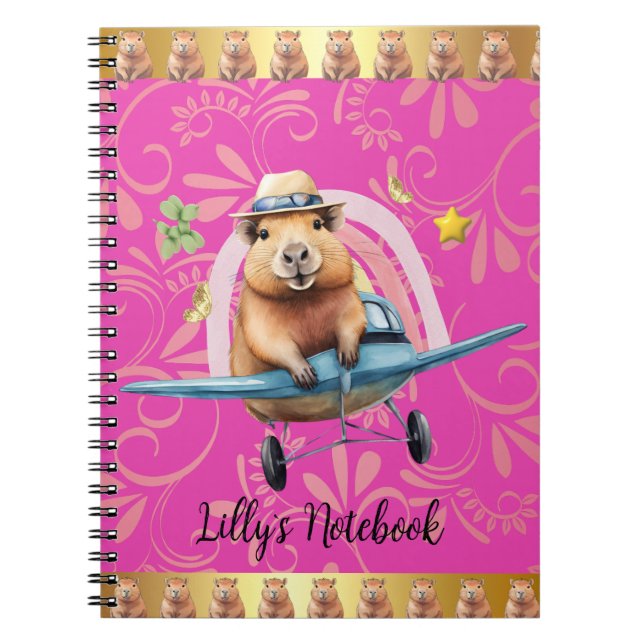 CAPYBARA NOTEBOOK- 16 NOTIZBLOCK (Vorderseite)