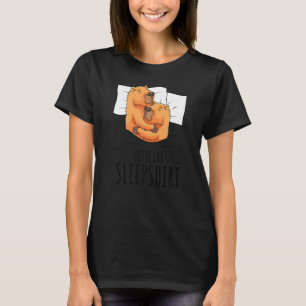 Capybara Offiziell Sleep T-Shirt