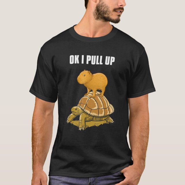Capybara ok i pull up T-Shirt (Vorderseite)