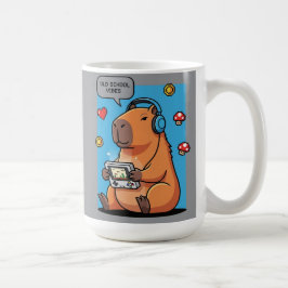 Capybara Old School Gamer Water Bottle Kaffeetasse
