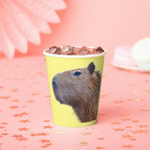 Capybara Paper-Teller Pappbecher