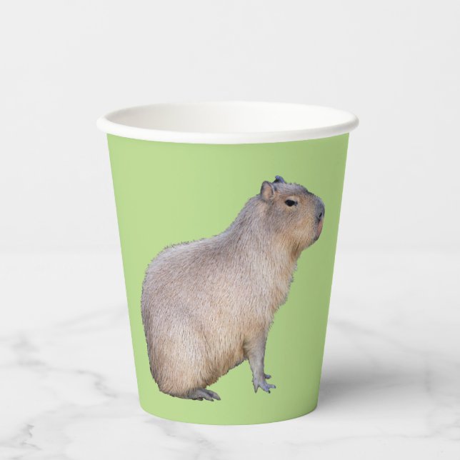 Capybara Pappbecher (Vorderseite)