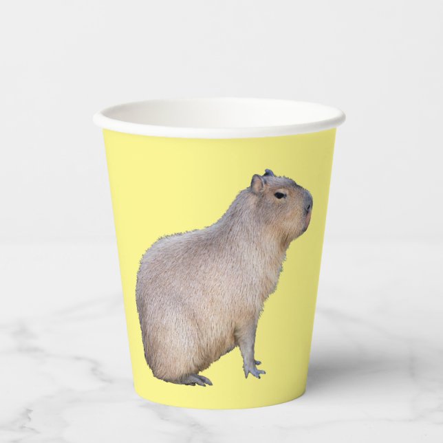 Capybara Pappbecher (Vorderseite)