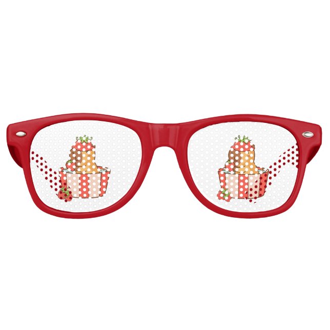 Capybara Party Glasses | Funny Animal Costume Partybrille (Vorderseite)