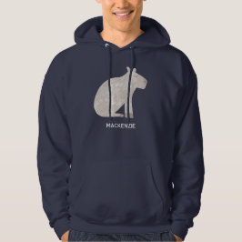 Capybara Personalisiert Hoodie