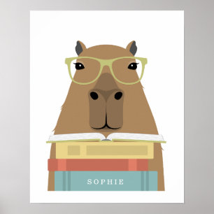 Capybara-Personalisierter Druck Poster