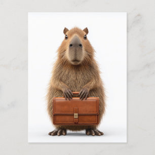 Capybara Postkarte