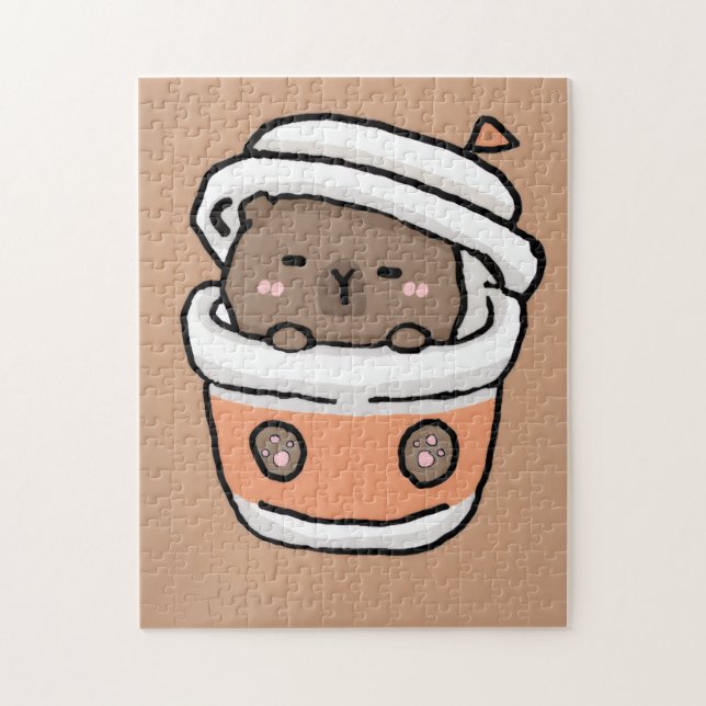 Capybara-Puzzle (Vertikal)