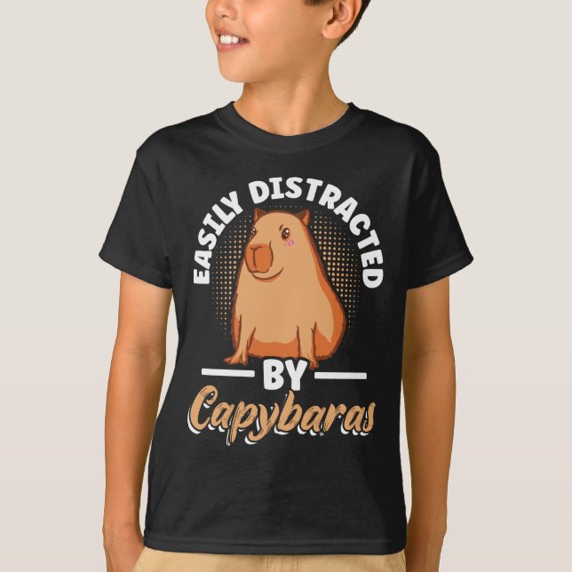 Capybara Rodent T-Shirt (Vorderseite)