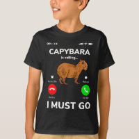 Capybara ruft an, dass ich gehen muss
