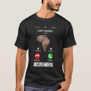 Capybara ruft den Spaß von Capibara-Nagern T-Shirt