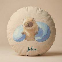 Capybara-Rundkissen – für kleine Capybara-Fans