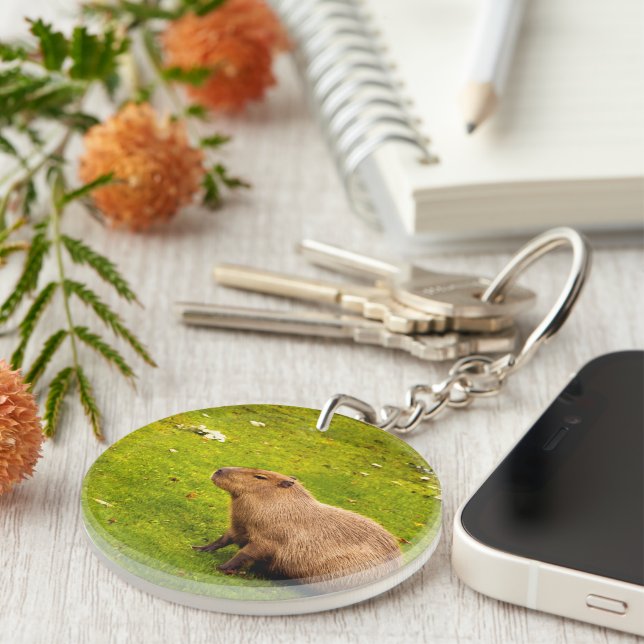Capybara Schlüsselanhänger (Vorderseite rechts)