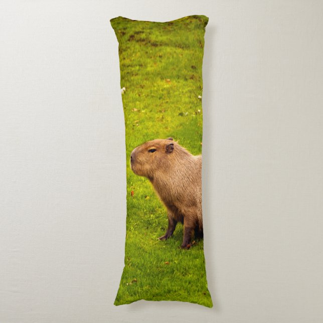 Capybara Seitenschläferkissen (Vorderseite Vertikal)