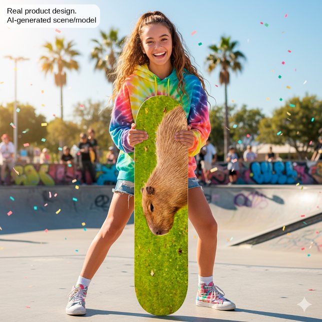 Capybara Skateboard (Von Creator hochgeladen)