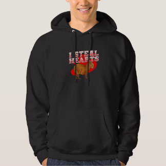 Capybara South American Rodent Mammal I Steal Hea Hoodie