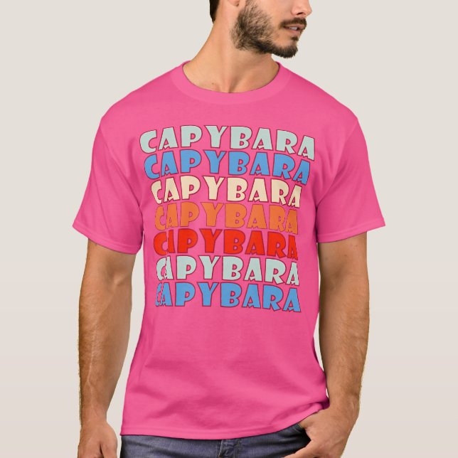 Capybara T-Shirt (Vorderseite)