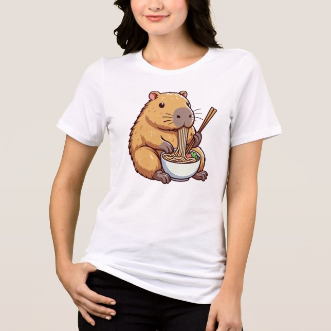 Capybara-T - Shirt (Vorderseite)