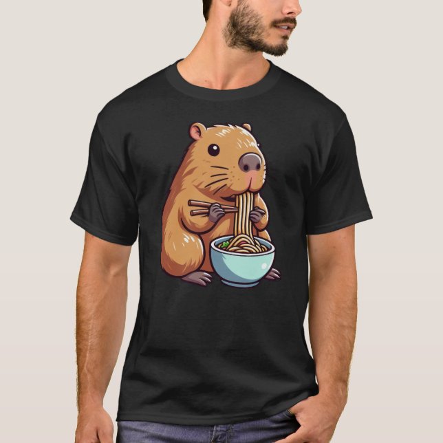 Capybara-T - Shirt (Vorderseite)