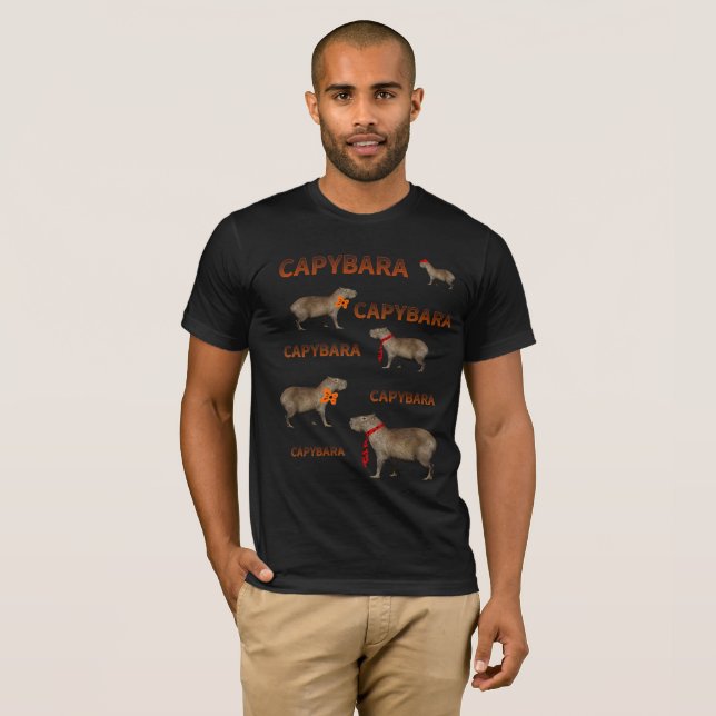 Capybara T-Shirt (Vorne ganz)