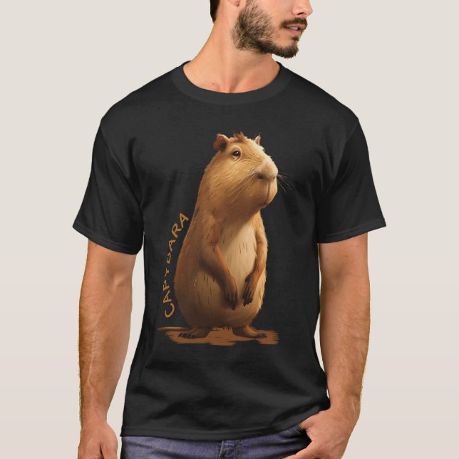 Capybara T-Shirt (Vorderseite)