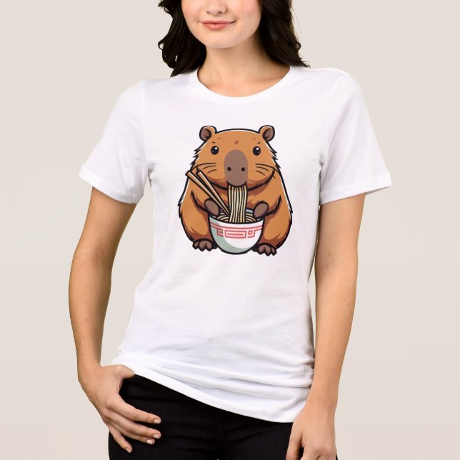 Capybara-T - Shirt (Vorderseite)