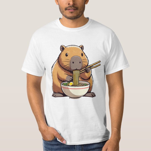 Capybara-T - Shirt (Vorderseite)