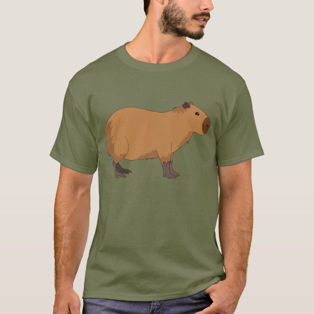 Capybara T-Shirt (Vorderseite)