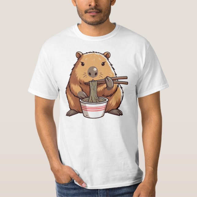 Capybara-T - Shirt (Vorderseite)