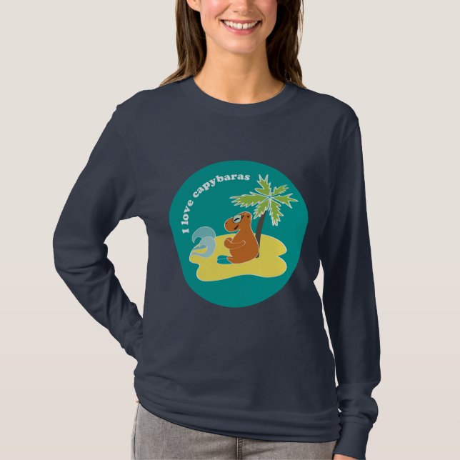 Capybara T-Shirt (Vorderseite)