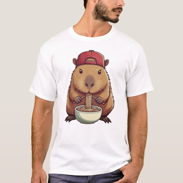 Capybara-T - Shirt (Vorderseite)