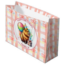 Capybara themed Girl's Birthday Party