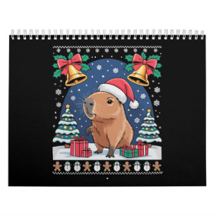 Capybara-Tierliebhaber Weihnachtsgeschenk Hässlich Kalender