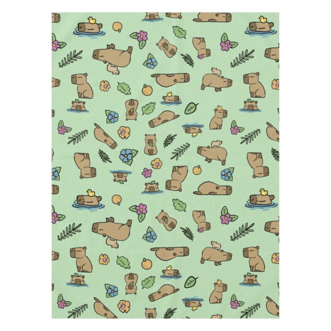 Capybara Tischdecke (Vorderseite)