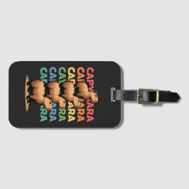 Capybara Tower Gepäckanhänger