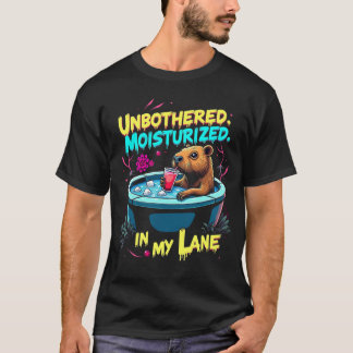 Capybara, unbekümmert, moisturisiert, in meiner La T-Shirt