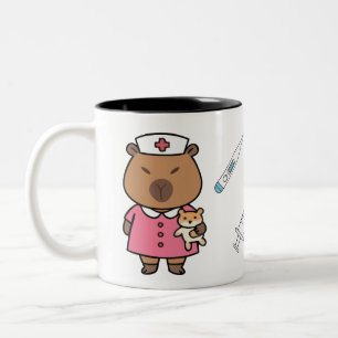 Capybara Vet Nurse Tasse   Niedlicher Tierkaffee