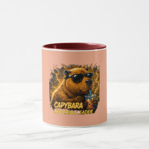 Capybara Vibes 🧋   Chill Leader Energie Tasse
