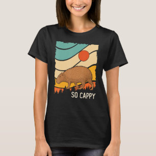 Capybara Vintag Retro Style Wilder Tiergarten Capy T-Shirt