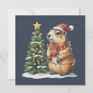 Capybara Weihnachten Cappy Tierliebhaber Weihnacht