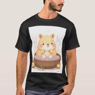 Capybara Whirlpool Spa Tag Entspannung Capyba T-Shirt