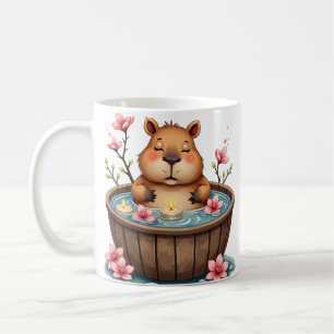 Capybara Whirlpoolentspannung Zen Tier Lustiges T- Kaffeetasse
