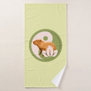 Capybara Zen Yin Yang Nature Paisible
