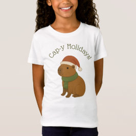 Capybara zu Weihnachten T-Shirt