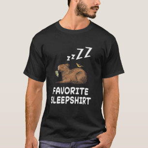 Capybaras Capybaras Nickerchen Schlafen Schlafen P T-Shirt