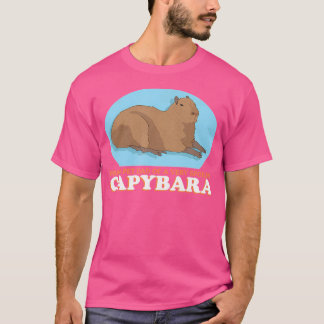 Capybaras Haustier Vater einer verdorbenen Capybar T-Shirt