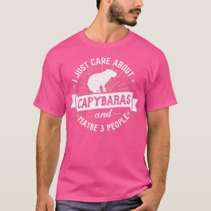 Capybaras kümmert mich nur um Capybaras T-Shirt