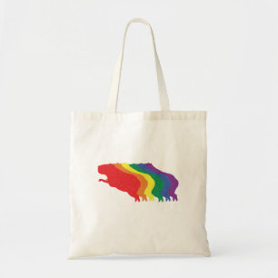 Capybaras LGBTQ Rainbow Water Pig Transgender Tragetasche