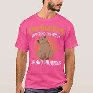 Capybaras meistern die Kunst der Niedlichen Unglau T-Shirt